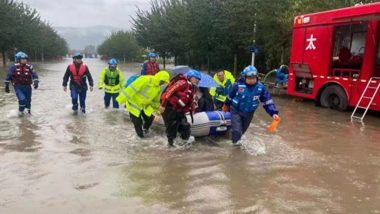 China Rains: Nearly 55,000 People Evacuated So Far in Shanxi Province, Level 3 Alert Issued After Heavy Rainfall Triggers Floods