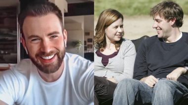 Chris Evans Is a Fan of The Office, Gushes Over John Krasinski and Jenna Fischer’s Romance on the Show!