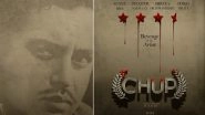 Chup &ndash; Revenge of the Artist: Dulquer Salmaan, Sunny Deol, Pooja Bhatt&rsquo;s Film's First Motion Poster Out On Guru Dutt's Death Anniversary (Watch Video)