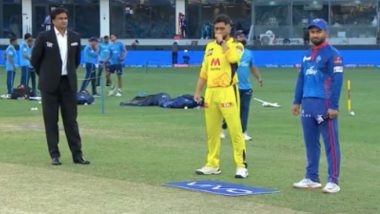 DC vs CSK, IPL 2021 Qualifier 1 Toss Report & Playing XI: Delhi Capitals Include Tom Curran As Chennai Super Kings Opt to Bowl