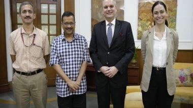 World News | Poland's Ambassador Holds Talks with Delhi CM, Discusses Solid Waste Management, Tourism