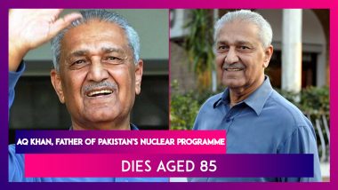 AQ Khan, Father Of Pakistan's Nuclear Programme Dies Aged 85