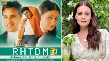 Rehnaa Hai Terre Dil Mein: Dia Mirza Pens a Heartfelt Note As Her Debut Film Completes 20 Years, Says ‘What an Amazing Journey’