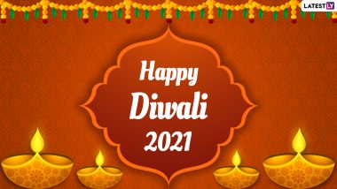 Happy Diwali 2021 Messages & Greetings: WhatsApp Stickers, GIF Images, HD Wallpapers and SMS To Wish One and All on the Auspicious Day
