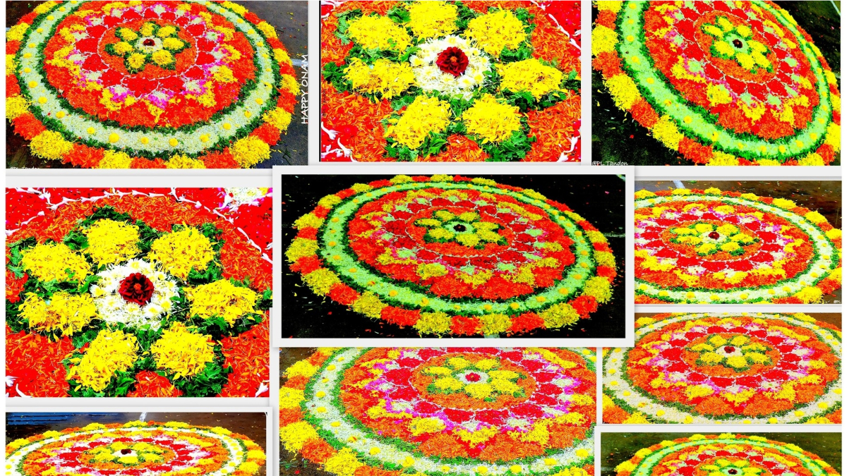 Diwali 2021 Rangoli Designs With Flowers: Make Easy and Beautiful ...