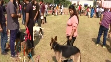 India News | J-K: Sher-E-Kashmir University Organises Dog Show