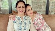 Hema Malini Turns 73! Esha Deol Pens Beautiful Birthday Note for Mother, Says &lsquo;Always by Your Side Through Thick & Thin&rsquo;