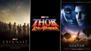 From Eternals, Thor Love and Thunder to Avatar 2 - Here&rsquo;s How Disney India&rsquo;s Theatrical Release Slate of 2021-2022 Looks Like!