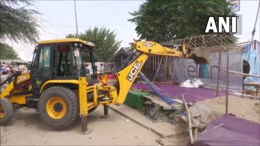 Gurugram Authorities Conduct Demolition Drive in Banjara Market