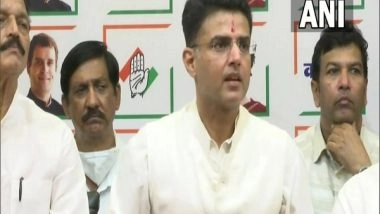 India News | Lakhimpur Kheri Violence: 'UP Govt is Afraid of Priyanka Gandhi, Didn't Allow to Sympathise with Farmers ,' Says Sachin Pilot