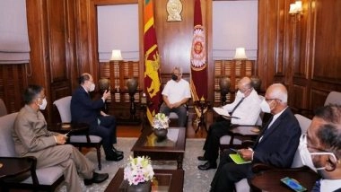 World News | Shringla Meets President Rajapaksa, Discuss Ways to Enhance Air, Sea Connectivity Between India, Sri Lanka
