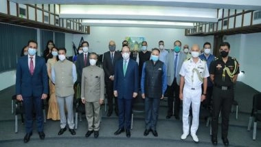 World News | Shringla Meets Indian High Commission Officers in Sri Lanka