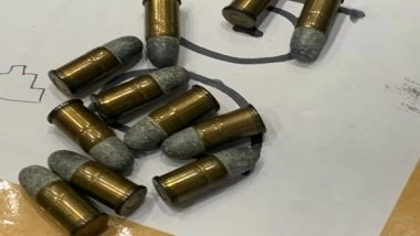 India News | 13 Bullets Found in Woman's Bag at Visakhapatnam Airport