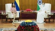 World News | Vice President Venkaiah Naidu Meets Colombian Counterpart in Delhi