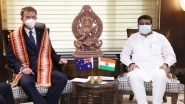World News | Dharmendra Pradhan Meets Australian Minister, Highlights Transformation Through NEP 2020 in Indian Education System