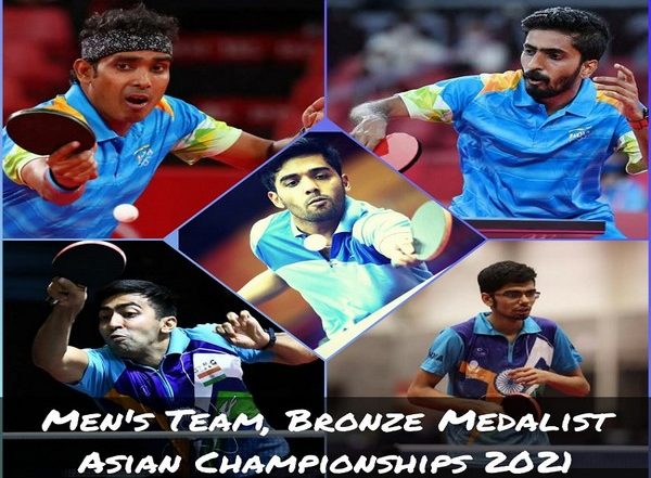Sports News | Indian Men's Team Win Bronze in Asian Table Tennis C'ships