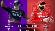 Sports News | IPL 2021: Punjab Kings Win Toss, Opt to Bowl First Against KKR
