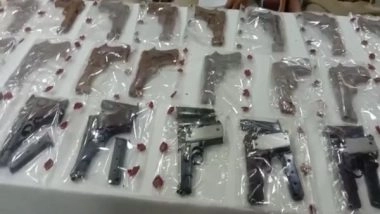 India News | Illegal Arms Factory Busted in West Bengal's Asansol, Huge Cache of Weapons, Ammunition Seized