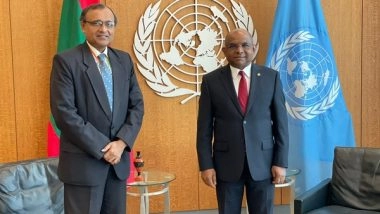 World News | Tirumurti Meets UNGA President, Reassures India's Support to 'Presidency Of Hope'