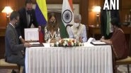 World News | Jaishankar, Colombian Counterpart Witness Signing of Agreements
