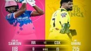 Sports News | IPL 2021: Rajasthan Win Toss, Opt to Bowl Against CSK