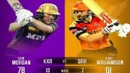 Sports News | IPL 2021: SRH Win Toss, Opt to Bat First Against KKR