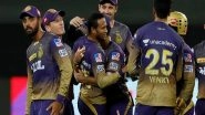 Sports News | IPL 2021: KKR Beat SRH by 6 Wickets in Low-scoring Thriller