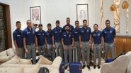 Sports News | T20 World Cup: Bangladesh Arrive in Muscat for Showpiece Event
