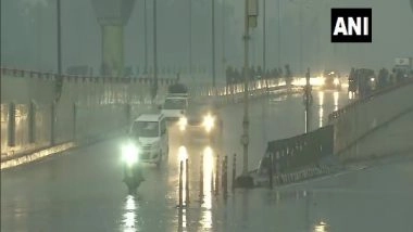 India News | Delhi, NCR Wakes Up to Rain on Sunday, Air Quality Expected to Improve Marginally