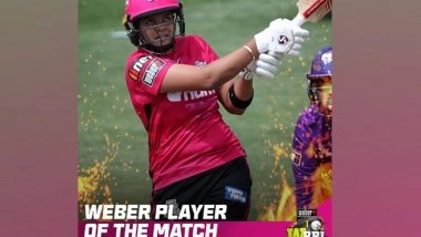 Sports News | Shafali's Maiden WBBL Fifty Propels Sydney Sixers to Five-wicket Win