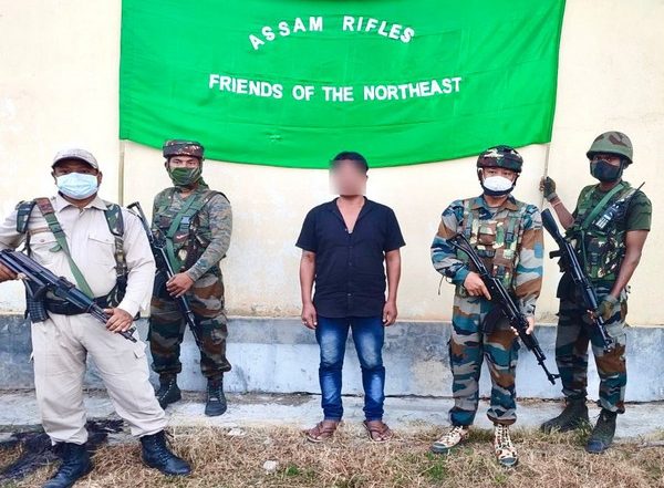 India News | Active Insurgent of Proscribed Manipur Outfit Apprehended by Assam Rifles in Bishnupur