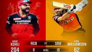 Sports News | IPL 2021: RCB Win Toss, Opt to Field Against SRH