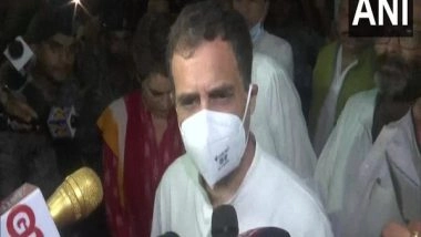 India News | Here to Pressurize, Ensure Justice is Served to Victims' Families: Rahul Gandhi in Lakhimpur Kheri