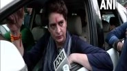 India News | Priyanka Sweeps Floor in UP Village, Slams Yogi Adityanath for His Jibe