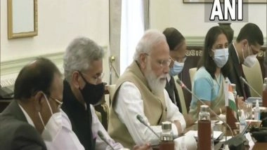 World News | PM Modi, Danish Counterpart Frederiksen Hold Bilateral Talks at Hyderabad House