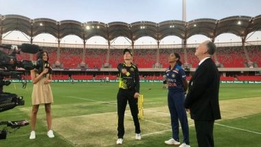 Sports News | Aus W V Ind W, 3rd T20I: Visitors Win Toss, Opt to Bowl