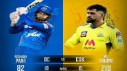 Sports News | IPL 2021: CSK Win Toss, Opt to Bowl Against Delhi Capitals in Qualifier 1