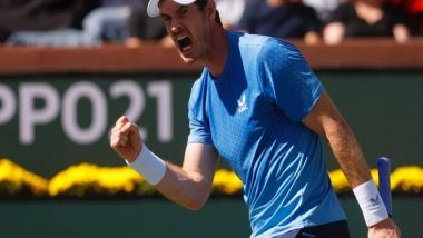 Sports News | Indian Wells: Murray Schools Alcaraz; Tsitsipas Shines Under Lights