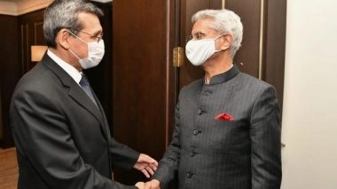 World News | EAM Jaishankar Meets Turkmenistan Counterpart in Kazakhstan, Discusses Bilateral, Regional Cooperation