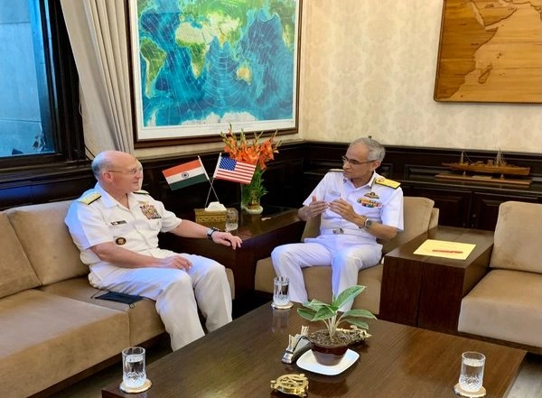 World News | Committed to Operationalising Defence Partnership with India, Says US Chief of Naval Operations