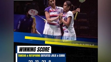 Sports News | Uber Cup: Indian Women's Team Defeat Scotland, Enter Next Round