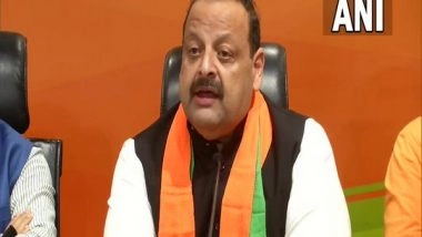 India News | Jammu Too Should Have Political Narrative, Says Devendra Singh Rana After Joining BJP