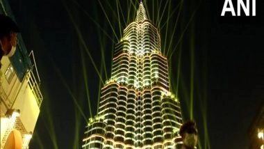 India News | Kolkata: 'Burj Khalifa' Puja Pandal Drawing in Huge Crowds