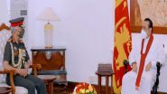 World News | Indian Army Chief Gen Naravane Meets Sri Lankan Prime Minister in Colombo
