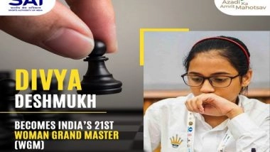 Sports News | Divya Deshmukh Becomes India's 21st WGM, Wins at First Saturday Grand Master