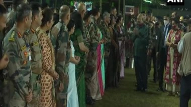 India News | President Kovind Interacts with Army Jawans, Their Families in J-K