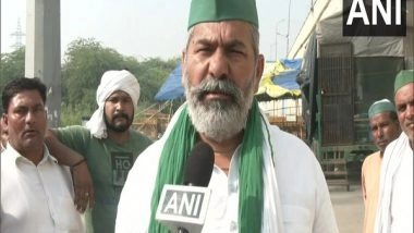 India News | Will Go to Parliament to Sell Our Crops, Says Rakesh Tikait as Police Opens Ghazipur Border