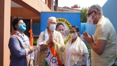India News | Nafisa Ali, Mrinalini Deshprabhu Join TMC in Goa in Presence of Mamata Banerjee