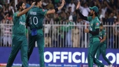 Sports News | T20 WC: Pakistan Fans with Tickets Stuck Outside as Ticketless Afghanistan Groups Break Queue to Enter Stadium