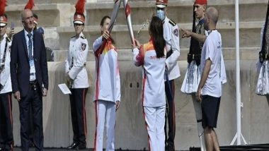 Sports News | Winter Olympics Flame on Its Way from Rome to Beijing